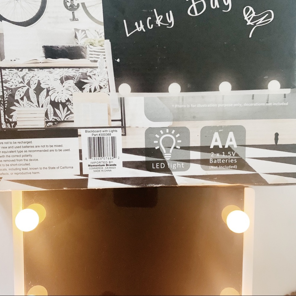 LED Light Up Blackboard - Picture 3 of 10